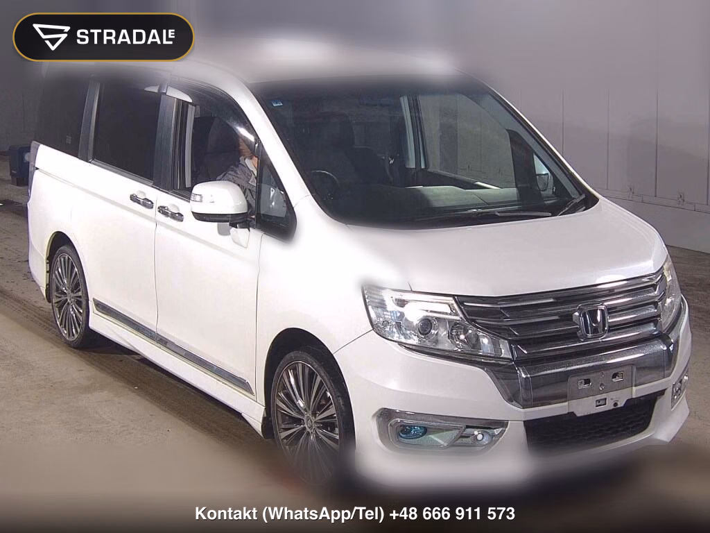HONDA STEPWAGON SPADA 4WD Z 2014, aukcja z Japonii, zdjęcie 1