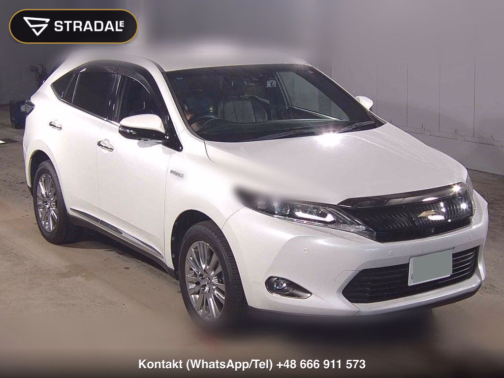 TOYOTA HARRIER HYBRID 4WD PREMIUM ADVANCED PACKAGE 2014, aukcja z Japonii, zdjęcie 1