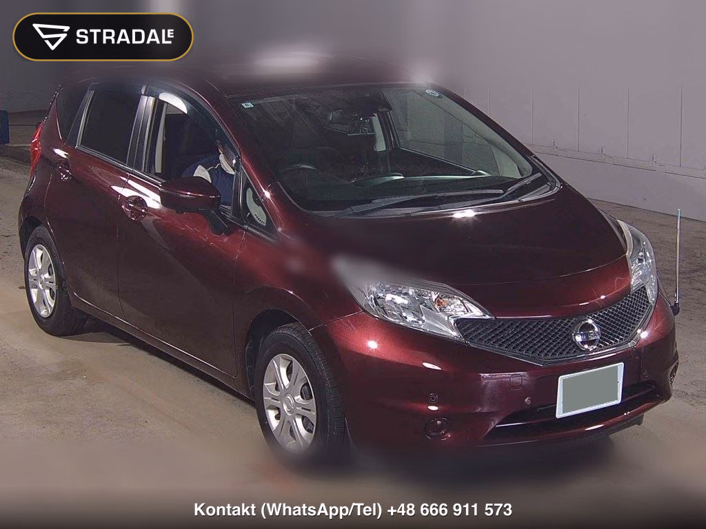 NISSAN NOTE X 2016, aukcja z Japonii, zdjęcie 1