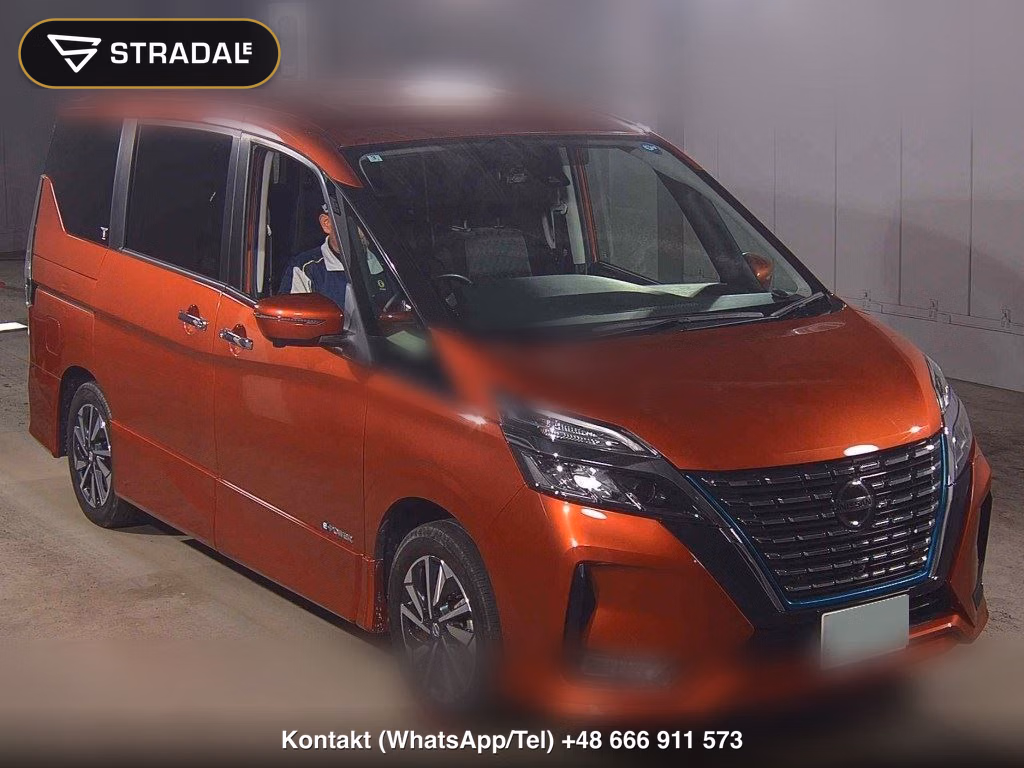 NISSAN SERENA 5D E-POWER HIGHWAY STAR V 2020, aukcja z Japonii, zdjęcie 1
