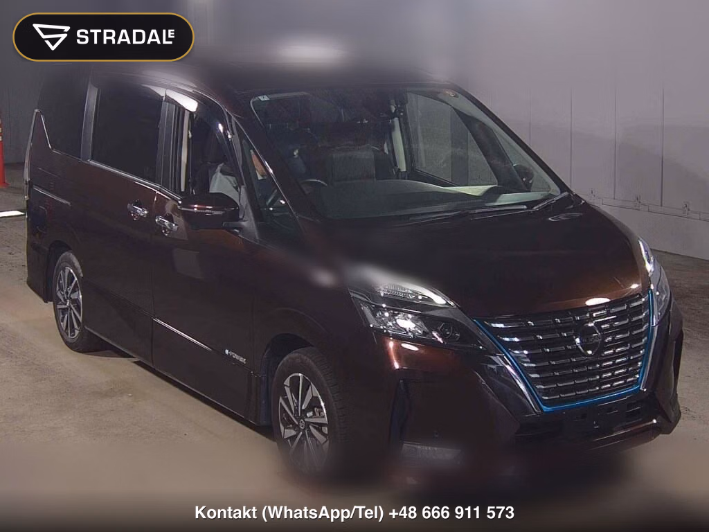 NISSAN SERENA 5D E-POWER HIGHWAY STAR V 2022, aukcja z Japonii, zdjęcie 1