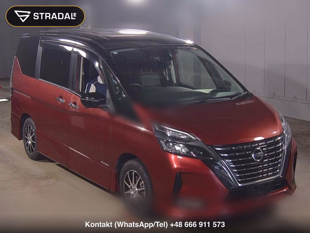 NISSAN SERENA 5D HIGHWAY STAR V 2020, aukcja z Japonii, zdjęcie 1