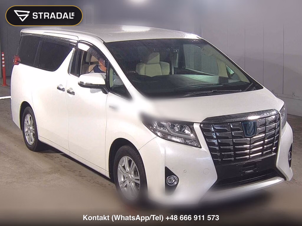 TOYOTA ALPHARD HYBRID 4WD EXECUTIVE LOUNGE 2017, aukcja z Japonii, zdjęcie 1