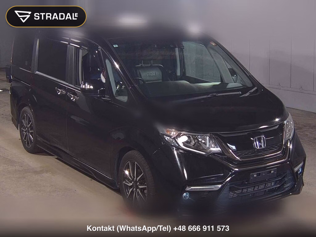 HONDA STEPWAGON 5D MODULO X 2017, aukcja z Japonii, zdjęcie 1
