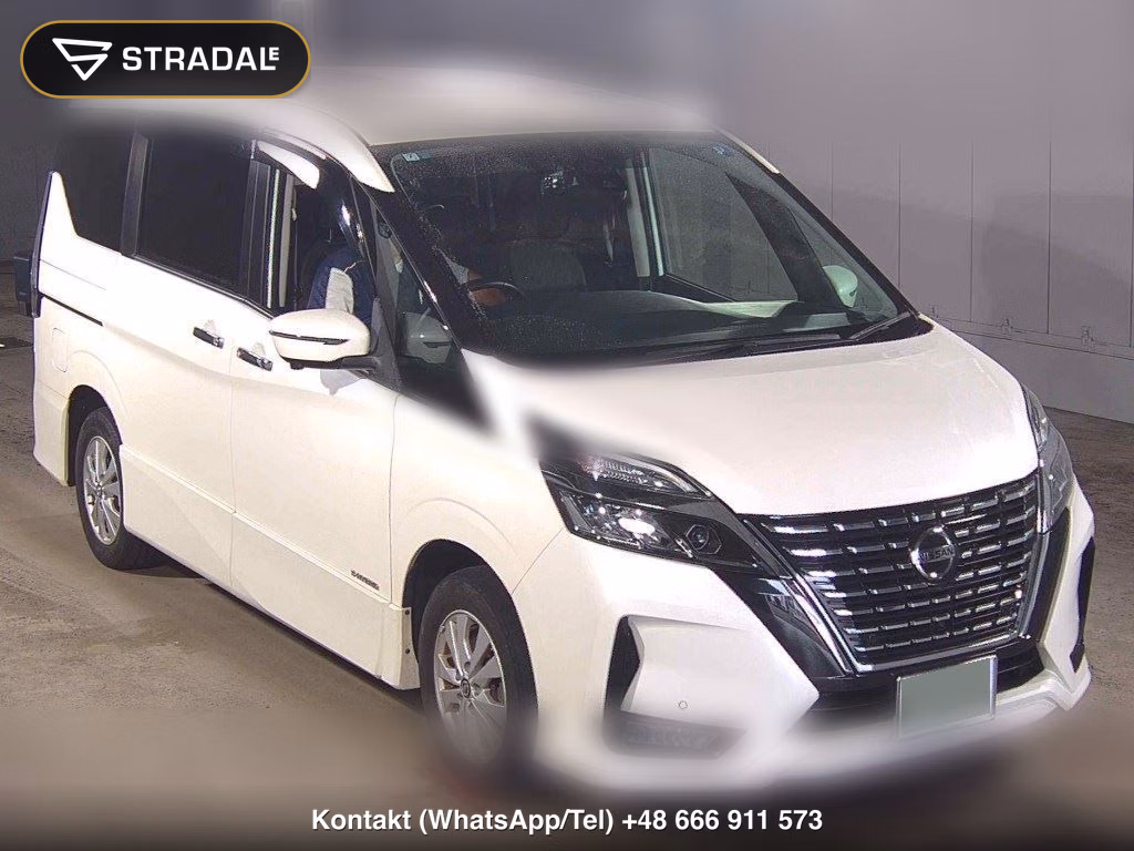 NISSAN SERENA 5D 4WD HIGHWAY STAR V 2020, aukcja z Japonii, zdjęcie 1