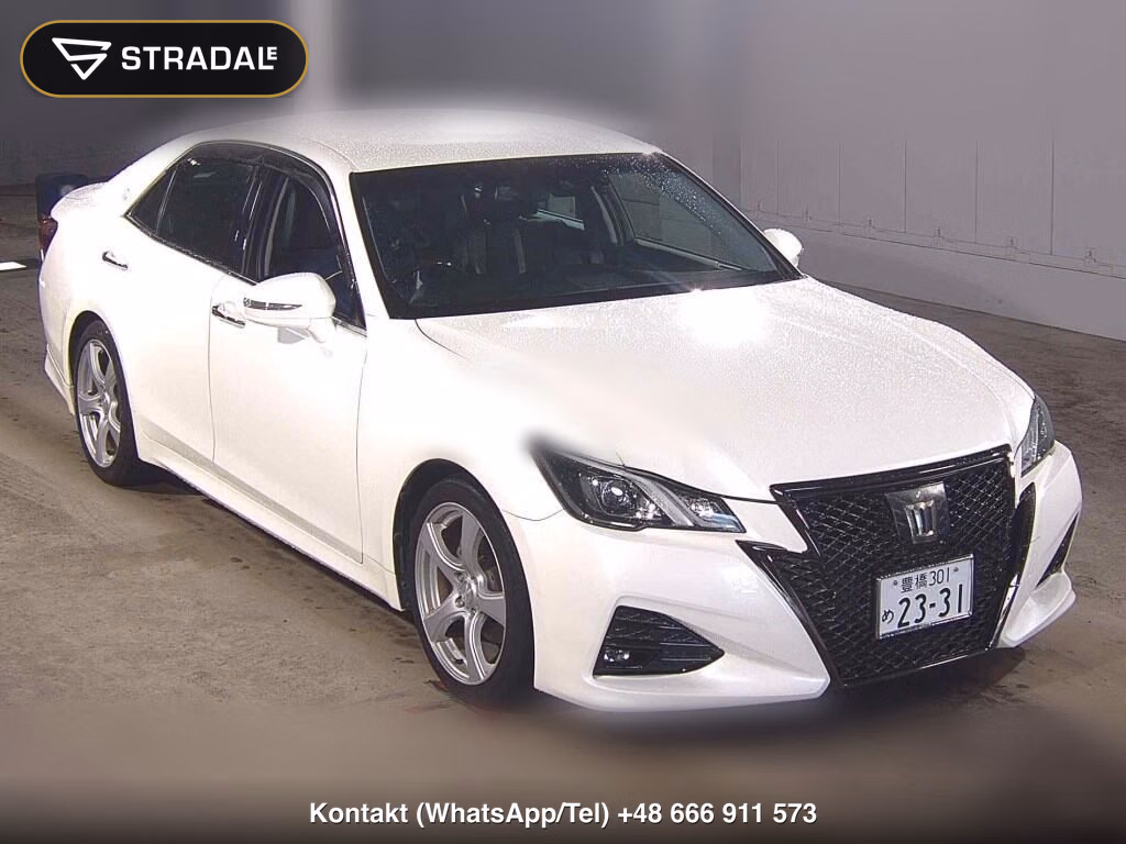 TOYOTA CROWN 4D ATHLETE S-T J-FRONTIER LIMITED 2017, aukcja z Japonii, zdjęcie 1