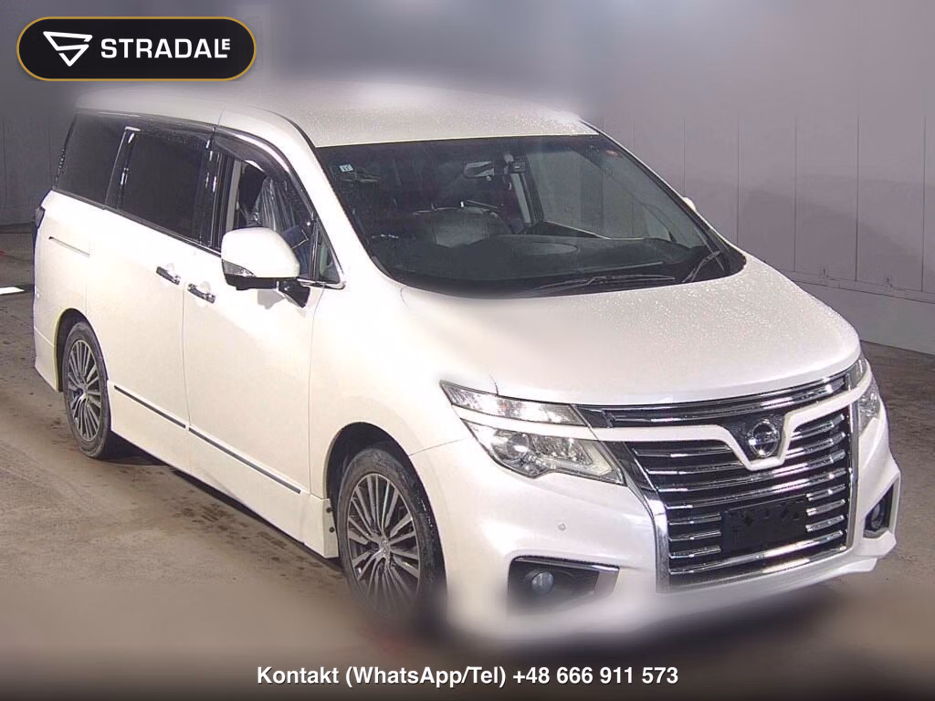 NISSAN ELGRAND 5D 250 HIGHWAY STAR PREMIUM 2014, aukcja z Japonii, zdjęcie 1