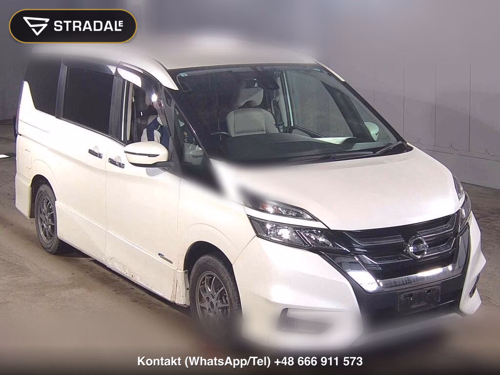 NISSAN SERENA 5D HIGHWAY STAR 2017, aukcja z Japonii, zdjęcie 1