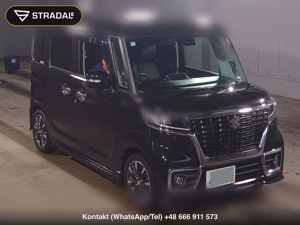 SUZUKI SPACIA CUSTOM HYBRID XS 2018, aukcja z Japonii, zdjęcie 1