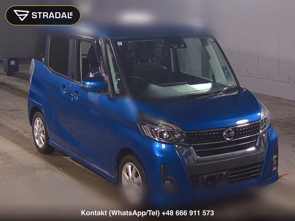 NISSAN DAYZ ROOX HIGHWAY STAR X TURBO 2017, aukcja z Japonii, zdjęcie 1