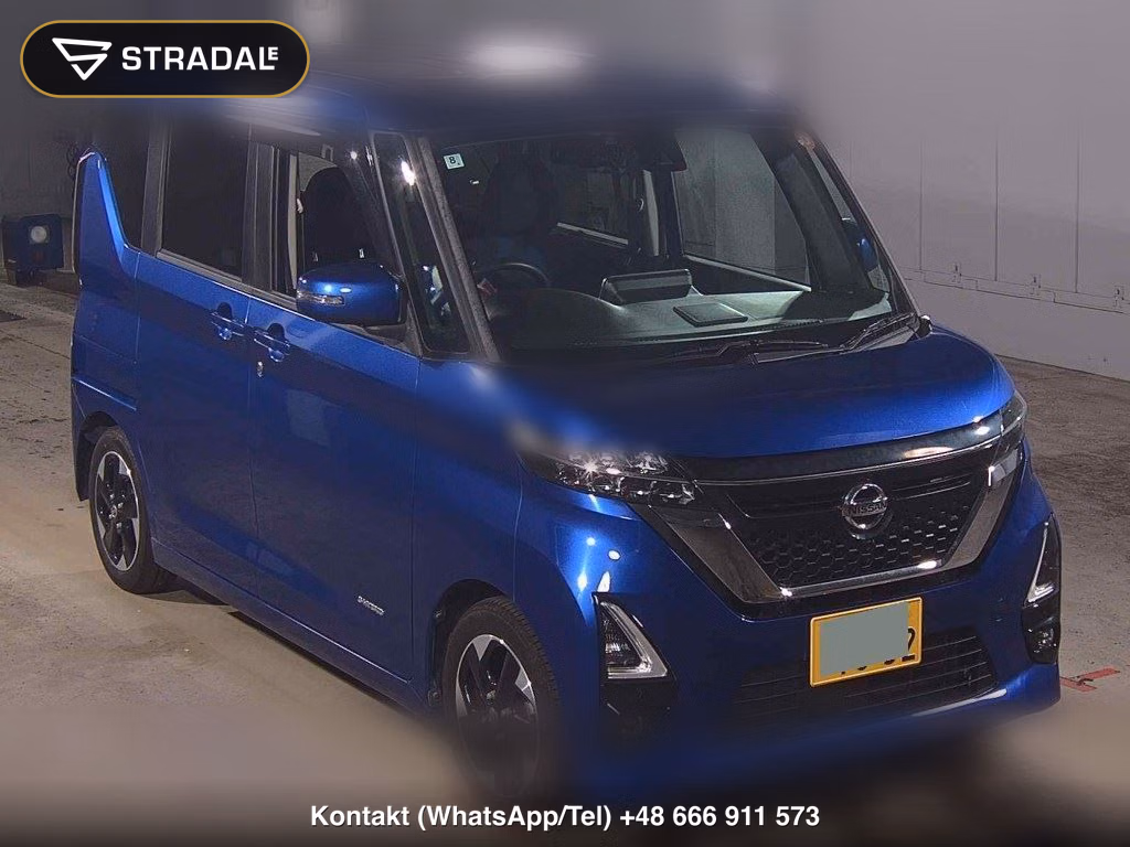 NISSAN ROOX HIGHWAY STAR X 2020, aukcja z Japonii, zdjęcie 1