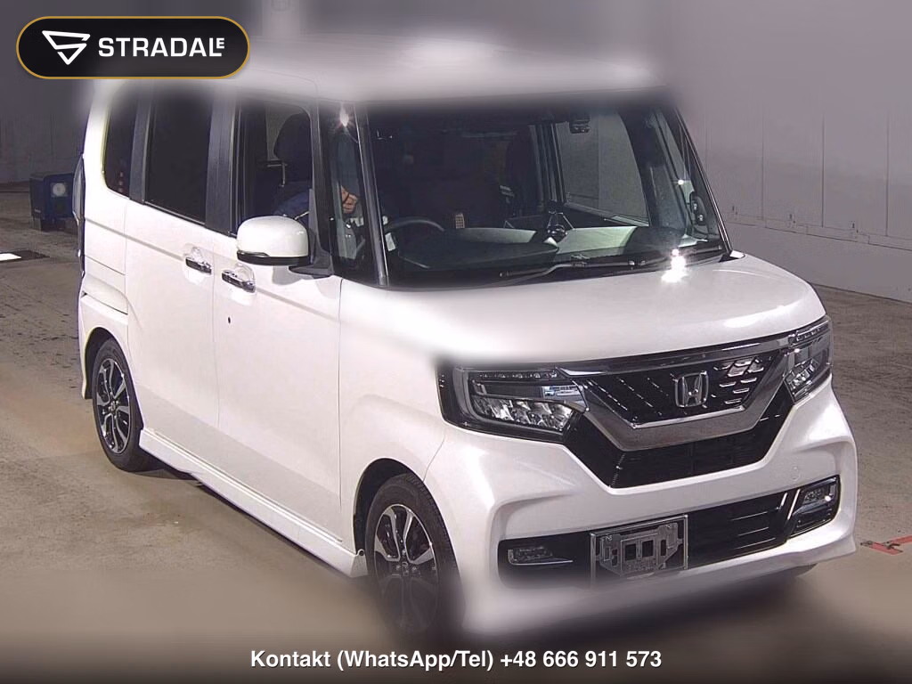 HONDA N-BOX CUSTOM G･L HONDA SENSING 2019, aukcja z Japonii, zdjęcie 1