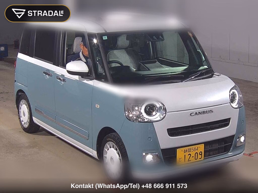 DAIHATSU MOVE CANBUS STRIPES G 2022, aukcja z Japonii, zdjęcie 1