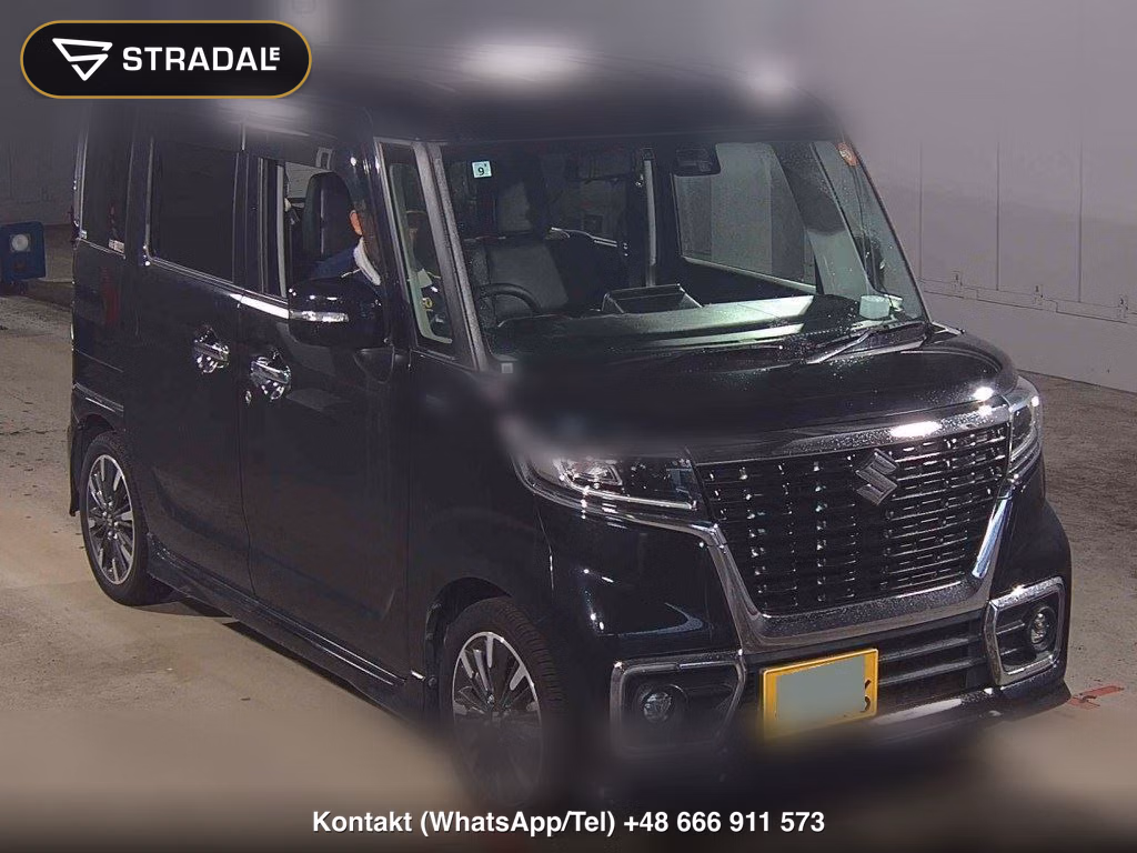 SUZUKI SPACIA CUSTOM HYBRID XS 2019, aukcja z Japonii, zdjęcie 1