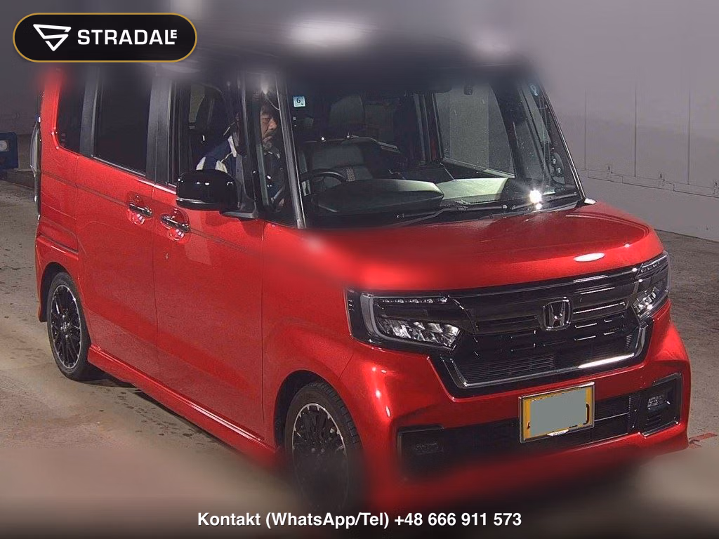 HONDA N-BOX CUSTOM L･TURBO 2022, aukcja z Japonii, zdjęcie 1