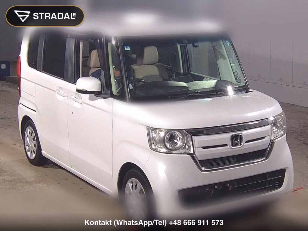 HONDA N-BOX G・L TURBO HONDA SENSING 2018, aukcja z Japonii, zdjęcie 1
