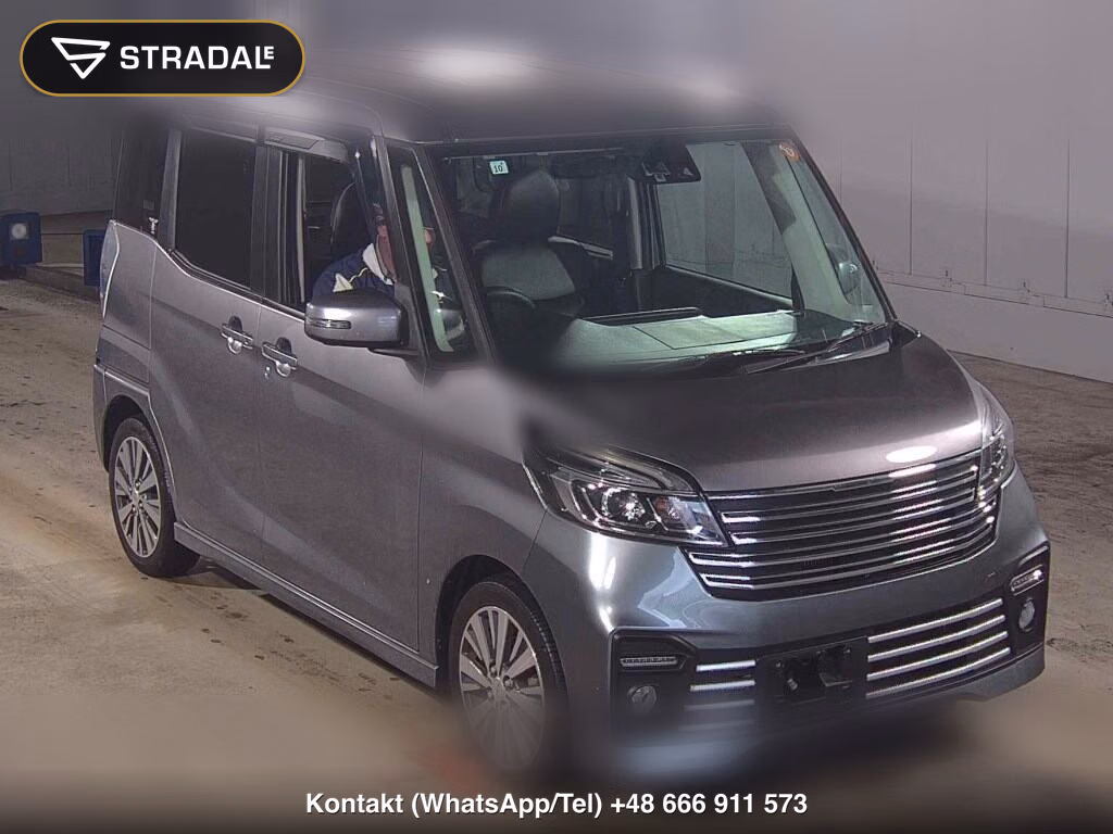 NISSAN DAYZ ROOX HIGHWAY STAR RIDER G TURBO 2017, aukcja z Japonii, zdjęcie 1