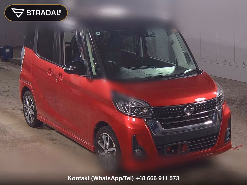 NISSAN DAYZ ROOX HIGHWAY STAR G TURBO 2018, aukcja z Japonii, zdjęcie 1