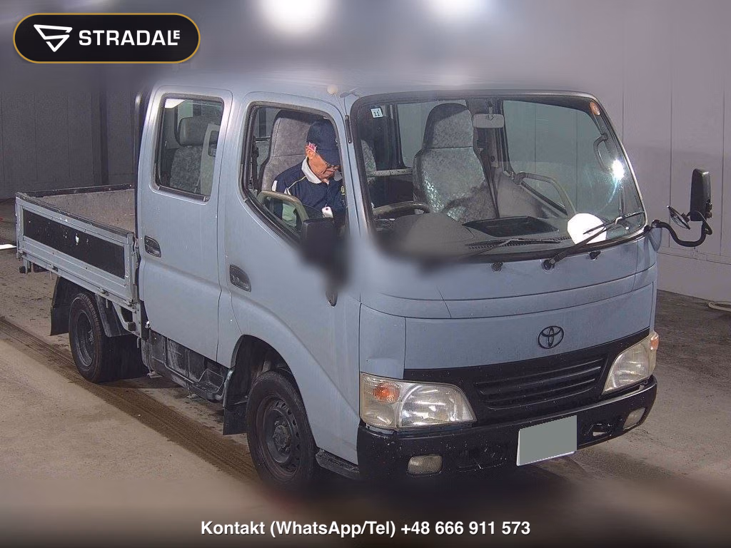 TOYOTA DYNA TRUCK W CAB 2004, aukcja z Japonii, zdjęcie 1