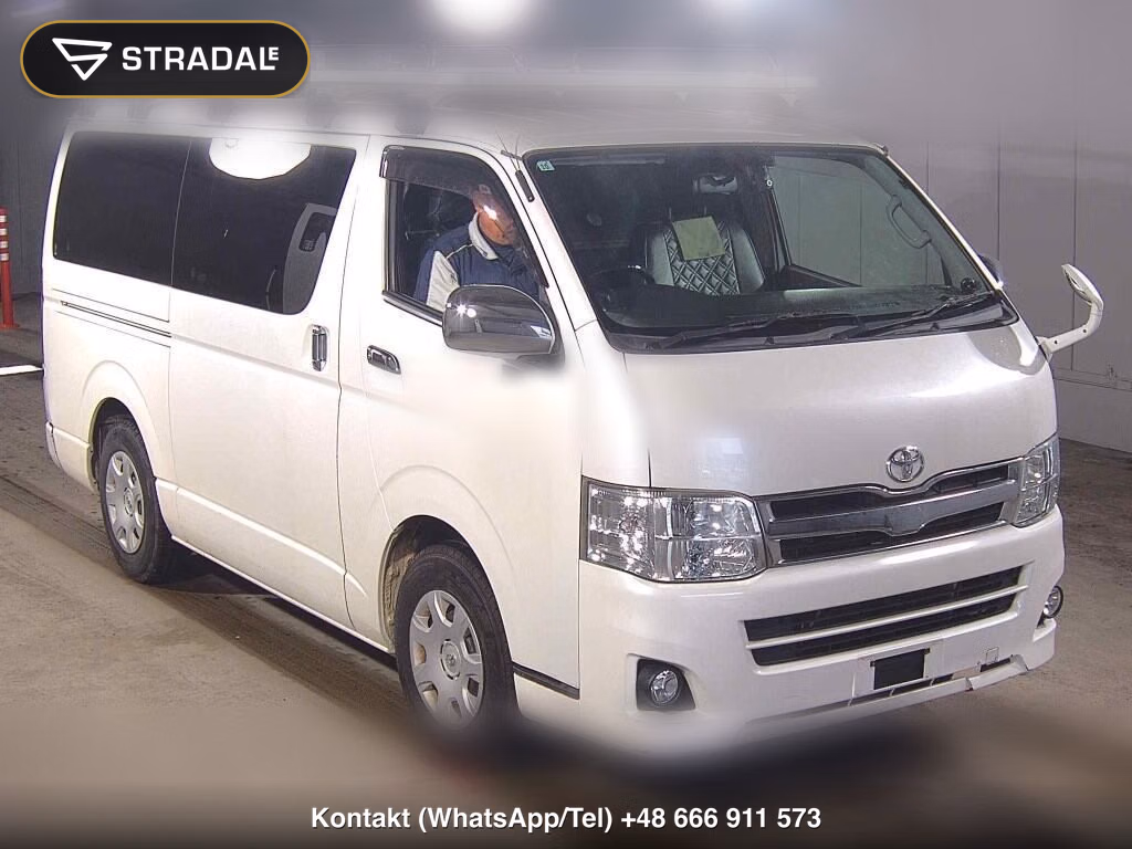 TOYOTA HIACE VAN 5D LONG SUPER GL PRIME SELE 2013, aukcja z Japonii, zdjęcie 1