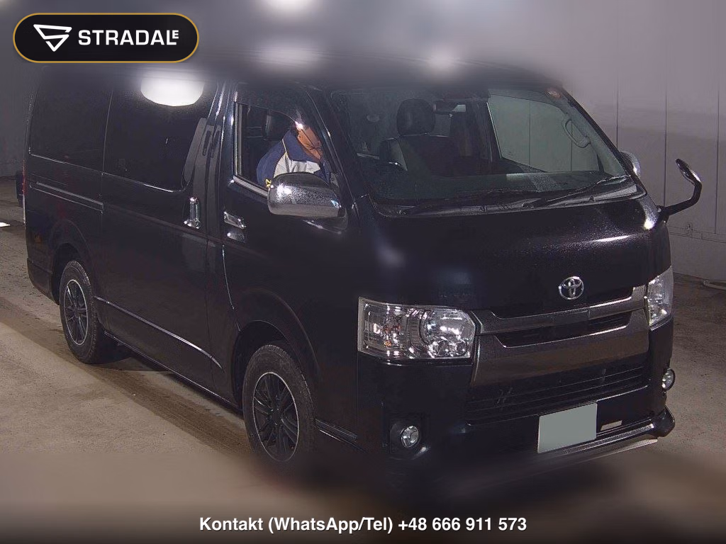 TOYOTA HIACE VAN 5D LONG SUPER GL DARK PRIME 2018, aukcja z Japonii, zdjęcie 1