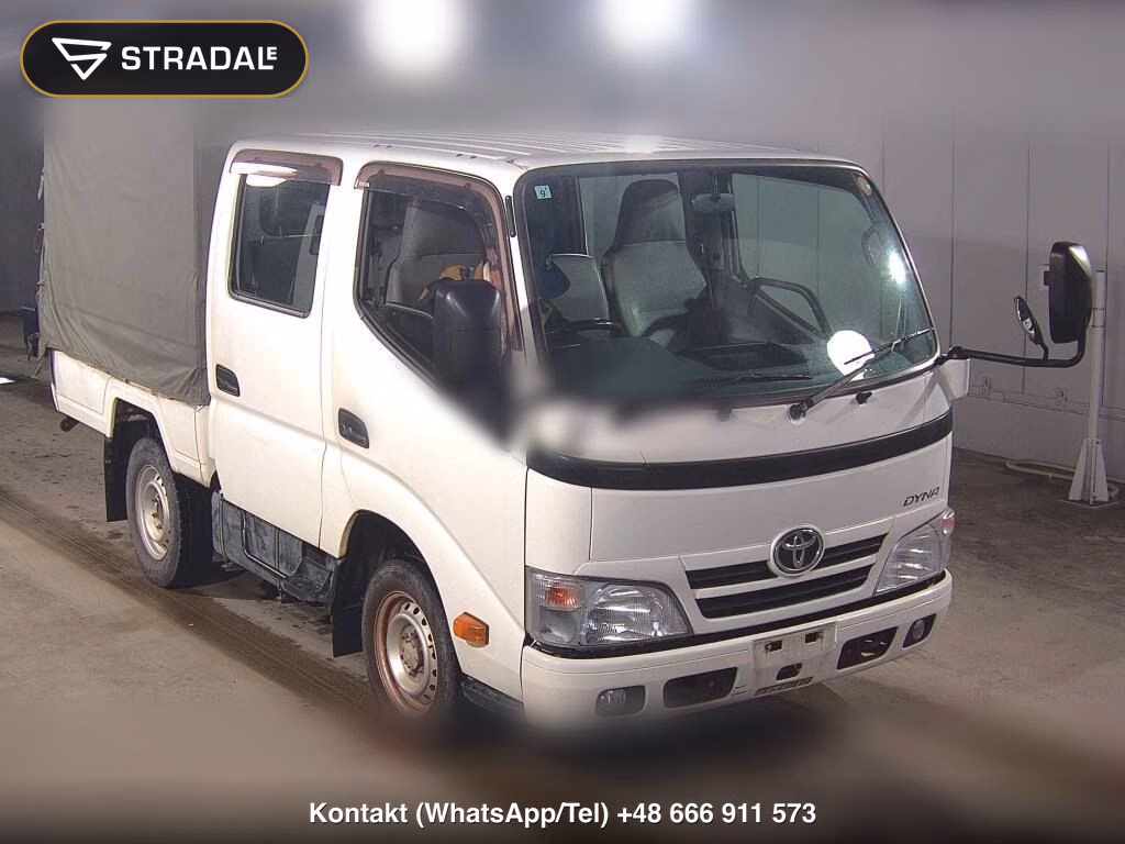 TOYOTA DYNA TRUCK 4D W CAB 2016, aukcja z Japonii, zdjęcie 1