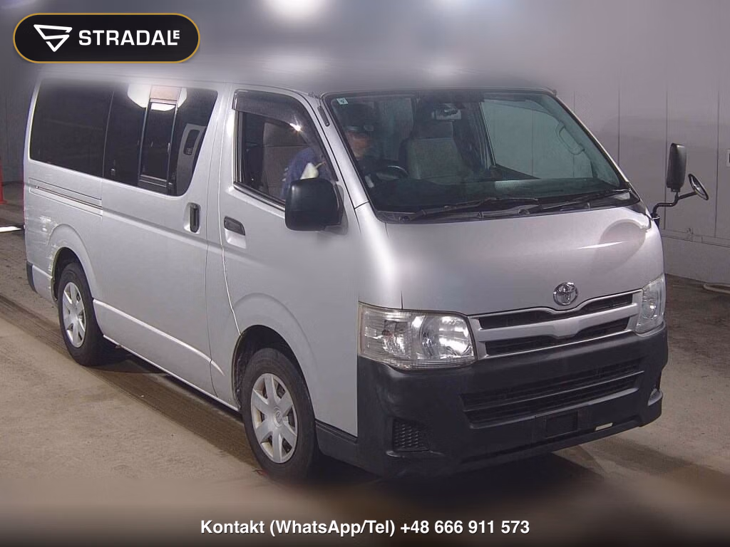 TOYOTA HIACE VAN 5D DX 2011, aukcja z Japonii, zdjęcie 1