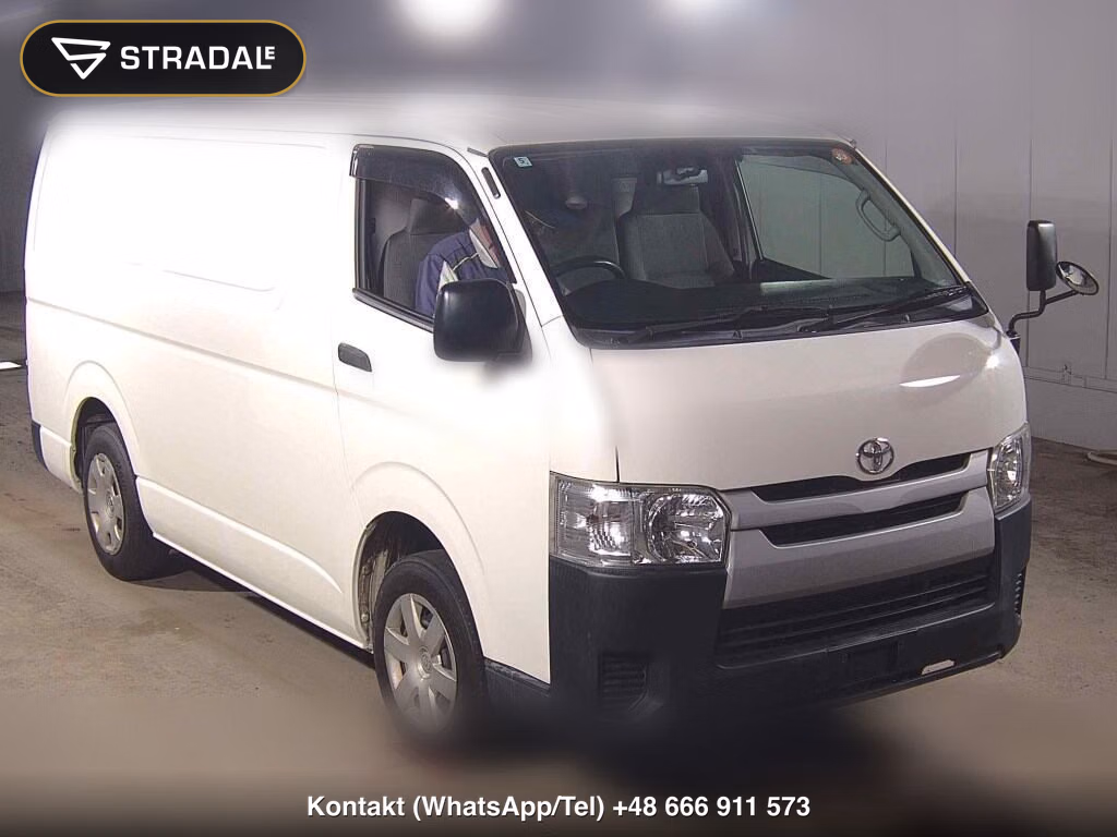 TOYOTA HIACE VAN 4D FREEZING REFRIGERATOR 2016, aukcja z Japonii, zdjęcie 1