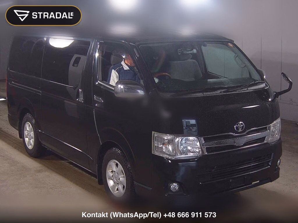 TOYOTA HIACE VAN 5D LONG SUPER GL 2010, aukcja z Japonii, zdjęcie 1