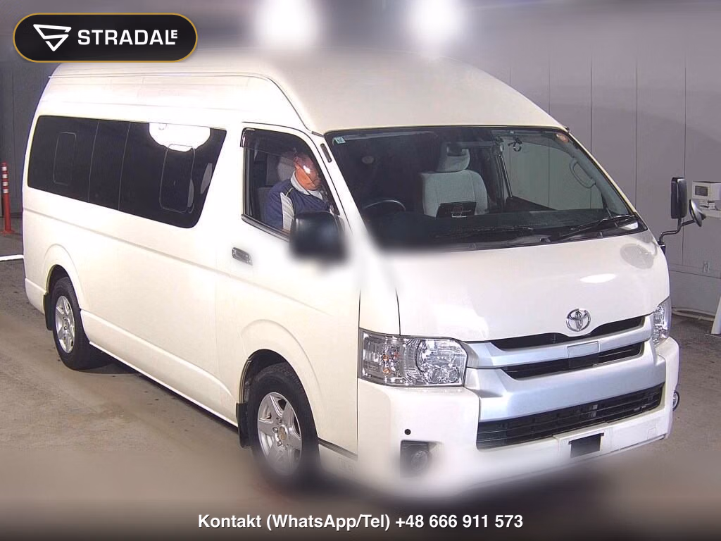 TOYOTA HIACE COMMUTER 4D SUPER LONG GL 2019, aukcja z Japonii, zdjęcie 1