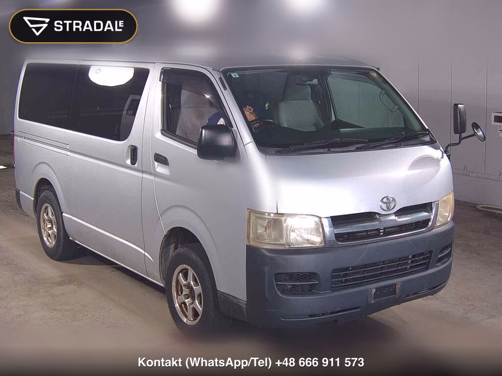 TOYOTA HIACE VAN 5D 4WD DX 2004, aukcja z Japonii, zdjęcie 1