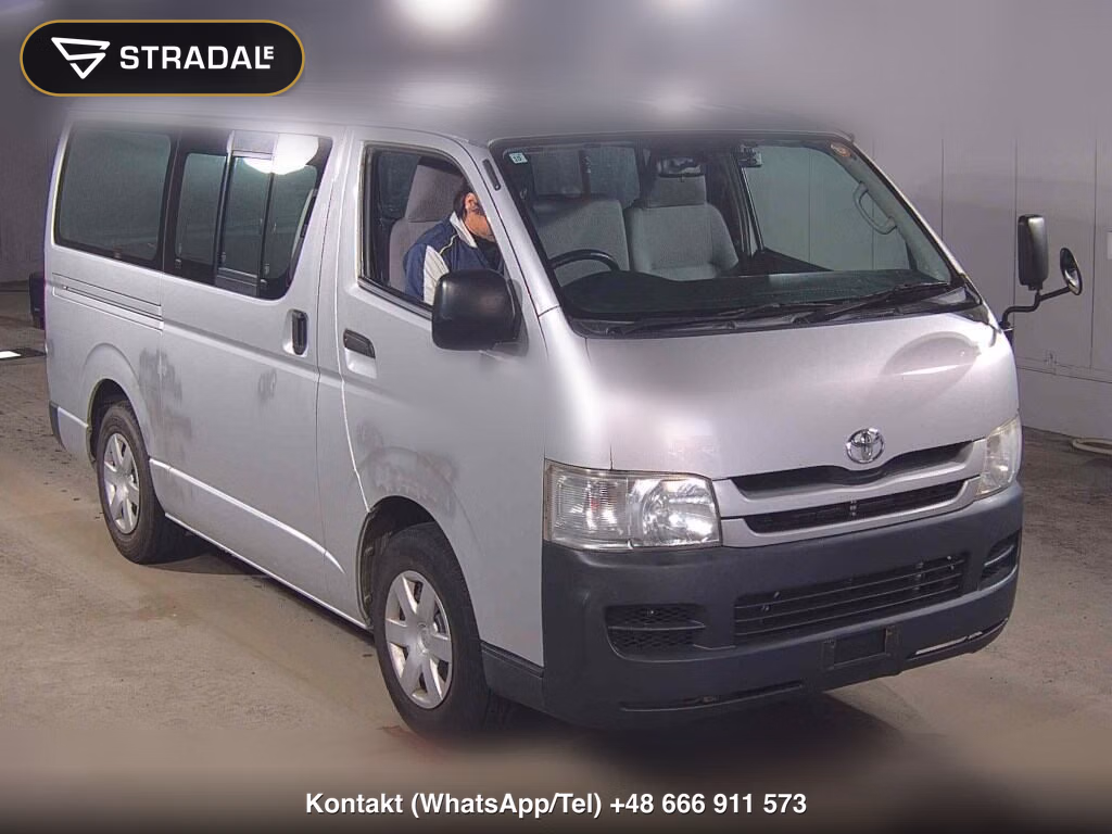 TOYOTA HIACE VAN 4D DX 2010, aukcja z Japonii, zdjęcie 1