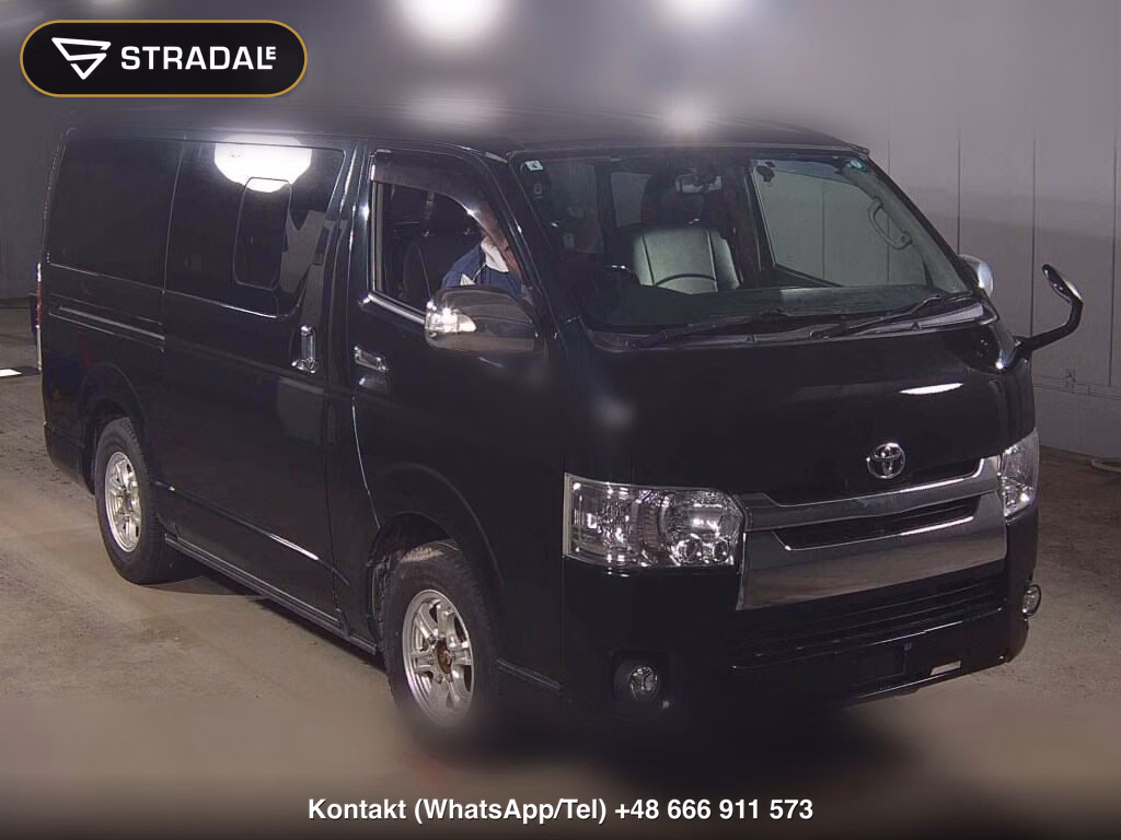 TOYOTA HIACE VAN 5D 4WD LONG SUPER GL DARK PRIME 2016, aukcja z Japonii, zdjęcie 1