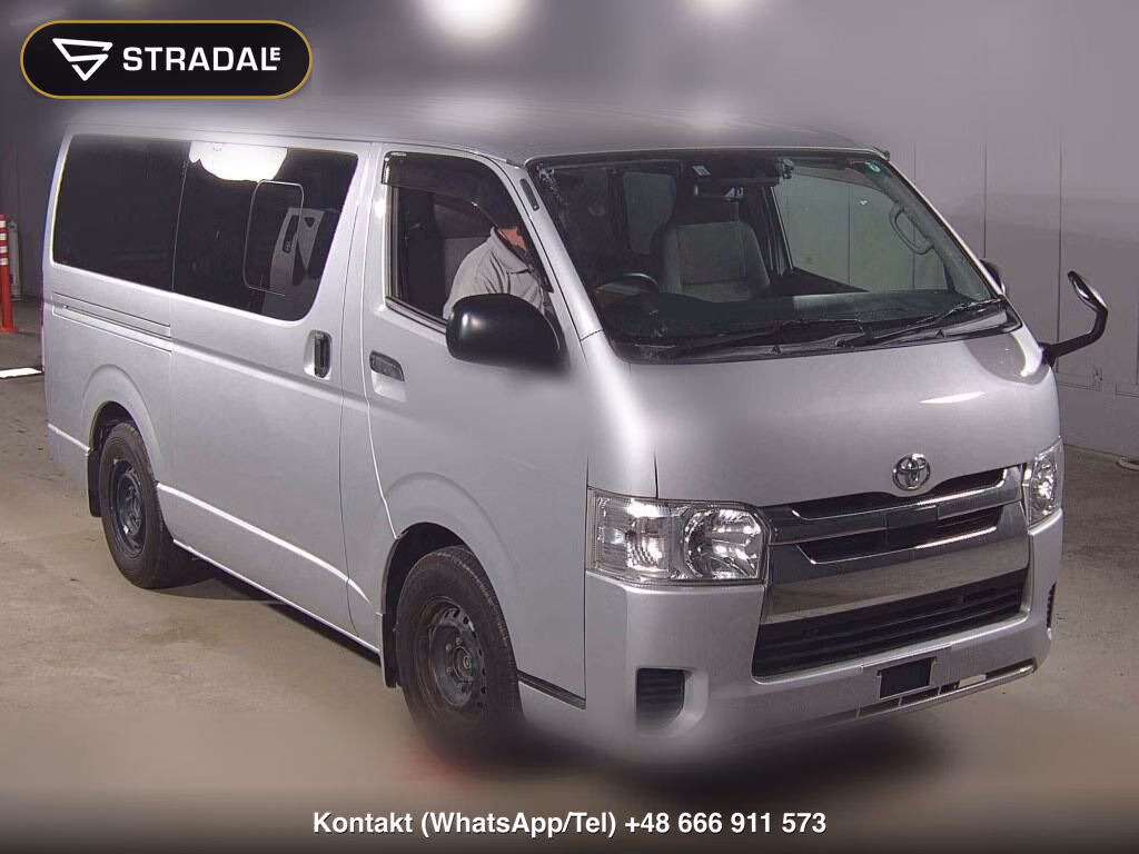 TOYOTA HIACE VAN 5D DX GL PACKAGE 2018, aukcja z Japonii, zdjęcie 1