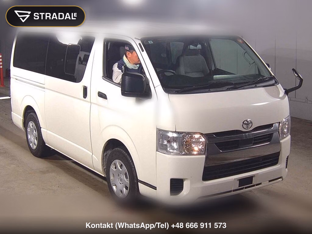 TOYOTA HIACE VAN 5D DX GL PACKAGE 2021, aukcja z Japonii, zdjęcie 1