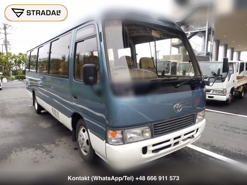 TOYOTA COASTER 2D LONG EX TURBO 1996, aukcja z Japonii, zdjęcie 1