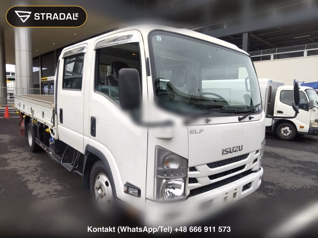 ISUZU ELF TRUCK 4D DOUBLE CAB 2020, aukcja z Japonii, zdjęcie 1