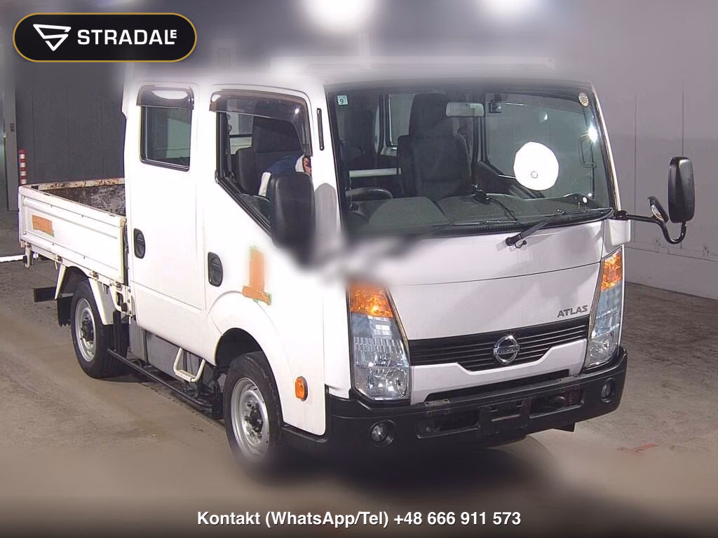 NISSAN ATLAS TRUCK 4WD W CAB FULL SUPERLOW 2015, aukcja z Japonii, zdjęcie 1