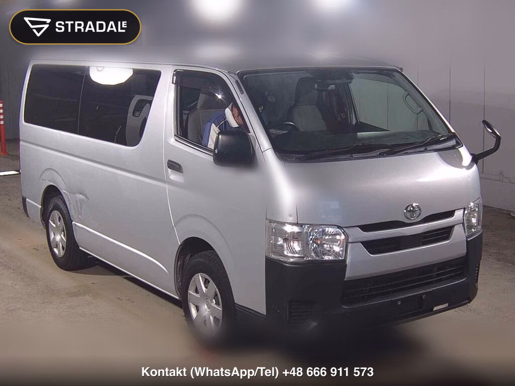 TOYOTA HIACE VAN 4D DX 2021, aukcja z Japonii, zdjęcie 1