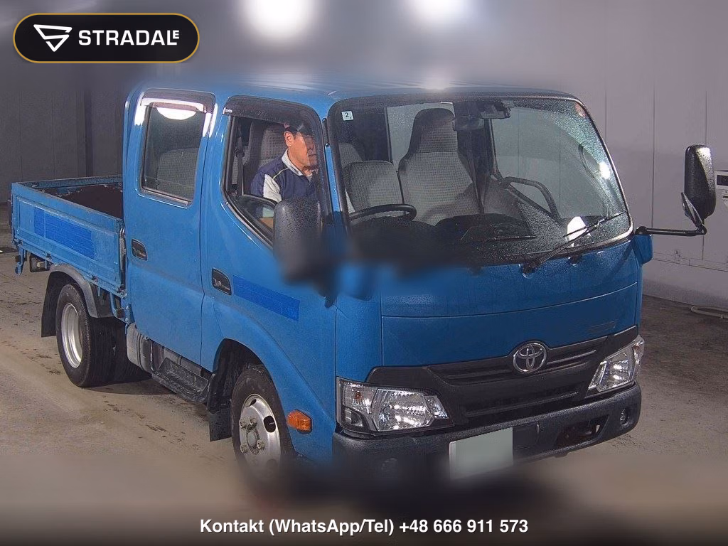 TOYOTA DYNA TRUCK 4D W CAB FULL JUSTLOW 2019, aukcja z Japonii, zdjęcie 1