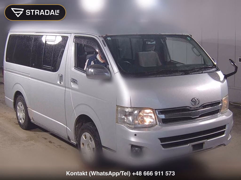 TOYOTA HIACE VAN 5D 4WD LONG SUPER GL 2012, aukcja z Japonii, zdjęcie 1