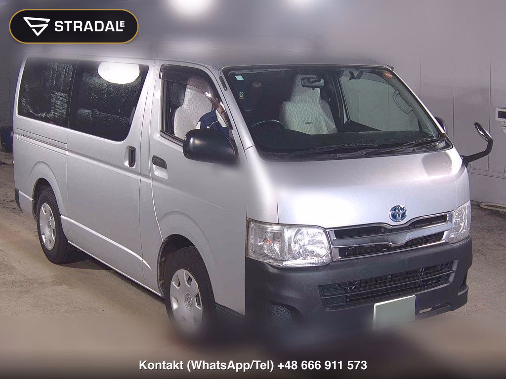 TOYOTA HIACE VAN 5D DX 2013, aukcja z Japonii, zdjęcie 1