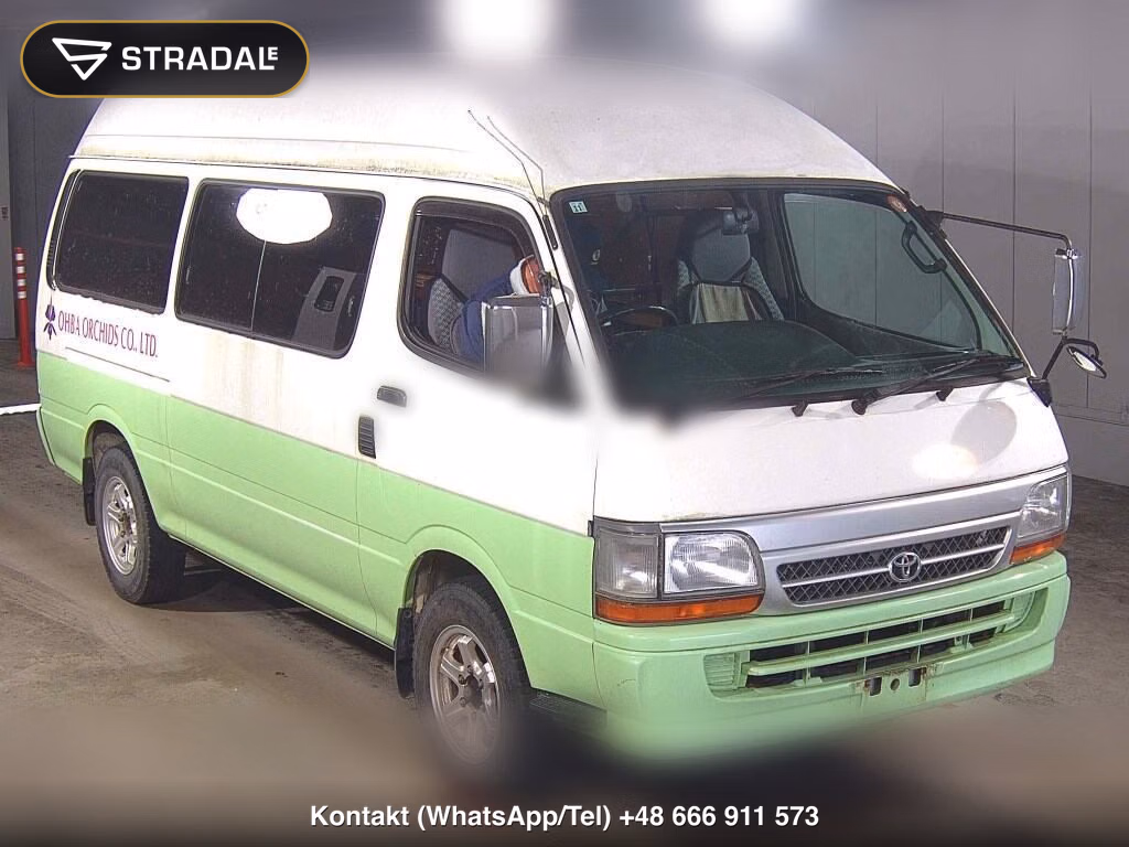 TOYOTA HIACE VAN 4D S LONG DX 2002, aukcja z Japonii, zdjęcie 1