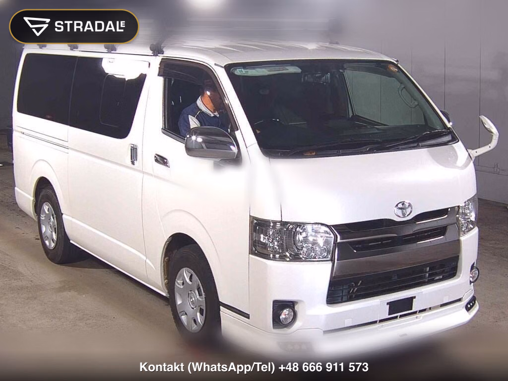 TOYOTA HIACE VAN 5D LONG SUPER GL DARK PRIME 2016, aukcja z Japonii, zdjęcie 1