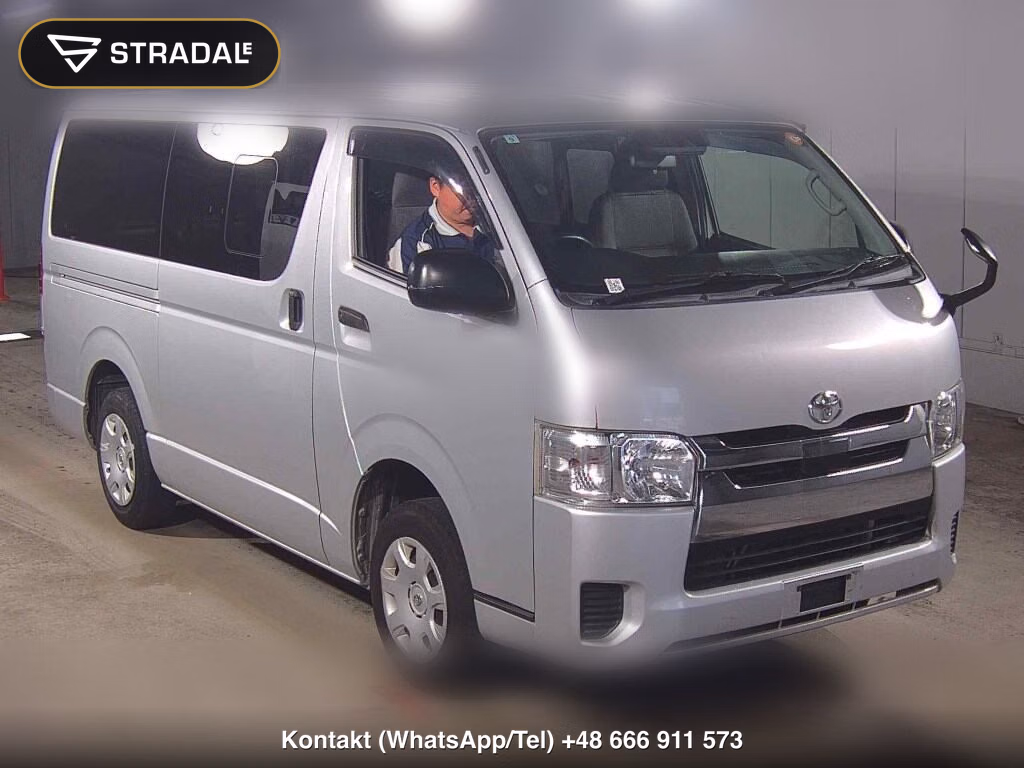 TOYOTA HIACE VAN 5D DX GL PACKAGE 2019, aukcja z Japonii, zdjęcie 1