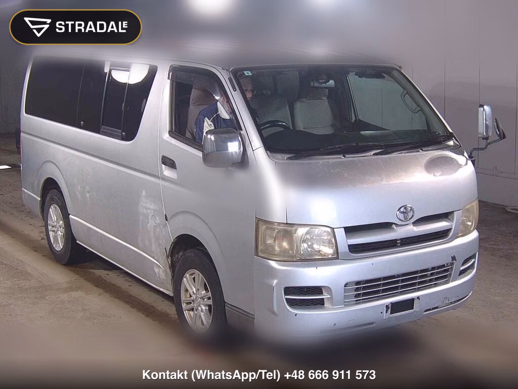 TOYOTA HIACE VAN 4D 2004, aukcja z Japonii, zdjęcie 1