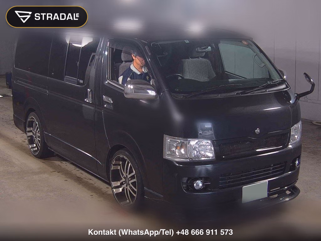 TOYOTA HIACE VAN 5D LONG SUPER GL 2007, aukcja z Japonii, zdjęcie 1