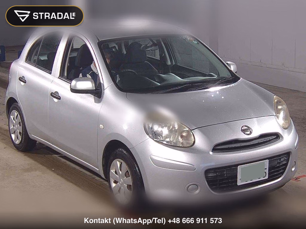 NISSAN MARCH 5D 2010, aukcja z Japonii, zdjęcie 1