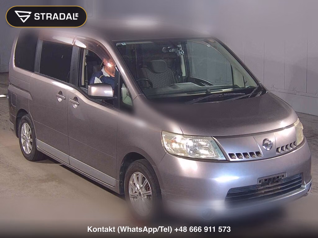 NISSAN SERENA 5D 20RS 2005, aukcja z Japonii, zdjęcie 1