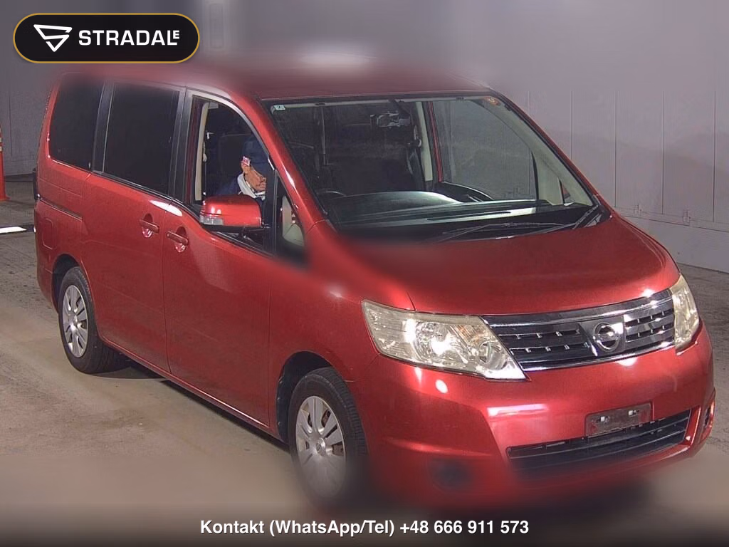 NISSAN SERENA 5D 20S 2008, aukcja z Japonii, zdjęcie 1